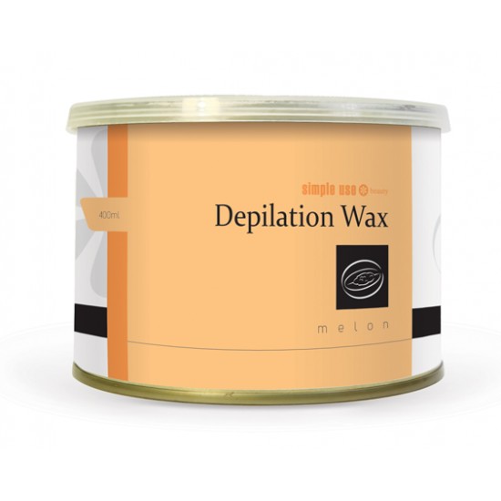 Дыня- теплый воск в банке SIMPLE USE 400 мл
