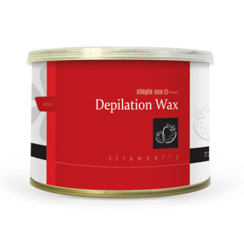 Клубника - теплый воск 400 мл SIMPLE USE