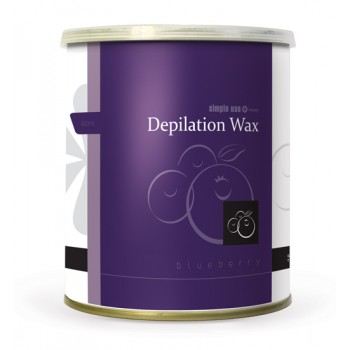 Черника - теплый воск SIMPLE USE 800 мл 